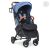 Прогулянкова алюмінієва коляска El Camino M 3910 v.2 Ultramarine чохлом на ніжки та підсклянником/Синя