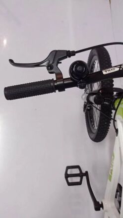 Гірський спортивний Магнезієвий велосипед Dyna M-1 колеса 20 дюймів / 7 швидкостей / Shimano / біло-зелений