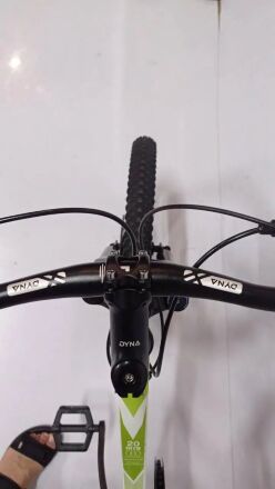 Гірський спортивний Магнезієвий велосипед Dyna M-1 колеса 20 дюймів / 7 швидкостей / Shimano / біло-зелений