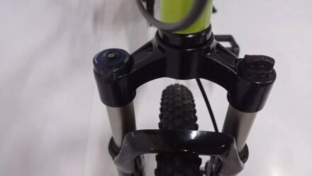 Гірський спортивний Магнезієвий велосипед Dyna M-1 колеса 20 дюймів / 7 швидкостей / Shimano / біло-зелений