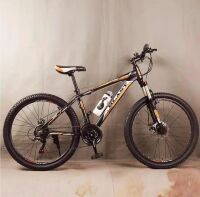 Підлітковий велосипед колеса 26 дюймів S300 Blast-New Чорно-Помаранчевий