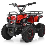 Дитячий електро квадроцикл електромобіль для підлітків PROFI HB-EATV800N-3 V3 / колір червоний **