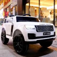 Дитячий електромобіль Джип M 4836EBLR-1 Range Rover одномісний, 4WD, MP3, USB роз'єм, шкіряне сидіння