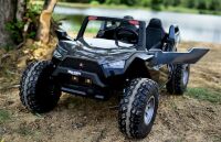 Дитячий двомісний електромобіль Баггі Джип Квадроцикл Bambi Racer 4WD M 4170EBLR-2(24V) / колір чорний ***
