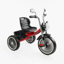 Триколісний велосипед на педалях Best Trike BS-69116 з українським озвучуванням червоний