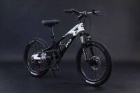 Гірський спортивний Магнезієвий велосипед Dyna M-1 колеса 20 дюймів / 7 швидкостей / Shimano / чорно-білий