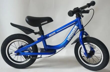 Беговел (велобіг від) дитячий Hammer 12 Absolute blue колеса 12 дюймів синій рама алюміній