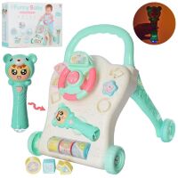 Каталка-ходунки-штовхач 698-58 музика світло кермо-пищалка брязкальце-проектор