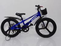 Дитячий двоколісний велосипед MARS-3 з кошиком і крилами. Магнієва рама та диски. Колеса 16 дюймів червоний