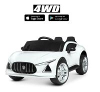 Дитячий електромобіль Maserati M 4798 EBLR-1 білий**