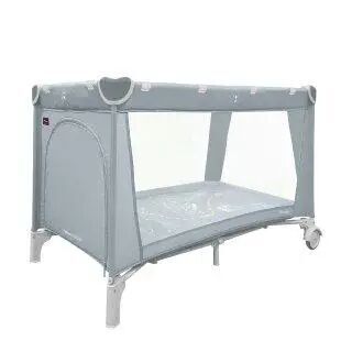 Дитячий ігровий Манеж CARRELLO Piccolo CRL-11503/1 Ash Grey з твердим дном/сірий