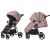 Прогулянковий дитячий візок CARRELLO Pulse CRL-5507 Evening Beige з дощовиком / КОЛЯСКА дитяча бежева