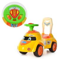 Машинка-каталка Bambi Q 02-2-6 толокар (жовто-помаранчева)
