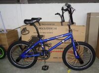 Велосипед спортивний Crosser BMX Cobra 20" Синій