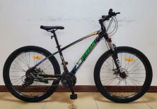 Спортивний алюмінієвий велосипед MTB Corso 80709 AirStream колеса 27.5 дюймів / Shimano 21 швидкість / чорний