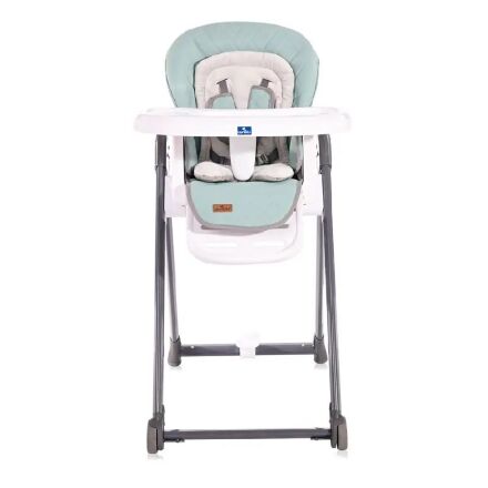 Стільчик для годування Lorelli (Bertoni) Party Blue Surf Leath Бірюзовий. Дитячий стілець для годування