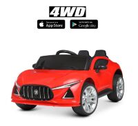 Дитячий електромобіль Maserati M 4798 EBLRS-3 автопокраска червоний**