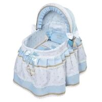 Ліжечко для ляльки DeCuevas з козирком Керол 51127, 52 см