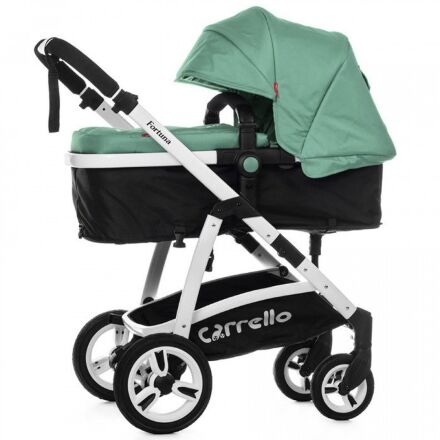 Коляска універсальна CARRELLO Fortuna CRL-9001/1 Hawaii Blue 2в1 c матрацом +дощовик