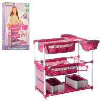 Манеж дитячий для ляльок HAUCK D91822 комод ліжечко, стільчик для годування