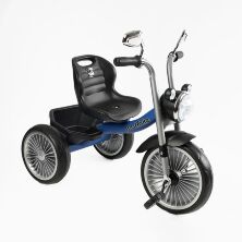 Триколісний велосипед на педалях Best Trike BS-68096 з українським озвучуванням синій