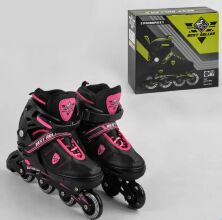 Жіночі Ролики 50069-L Best Roller розмір 39-42 / колеса PU / переднє колесо світиться / колір рожевий