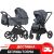 Дитяча універсальна коляска CARRELLO Ultimo CRL-6528 Cool Grey сіра