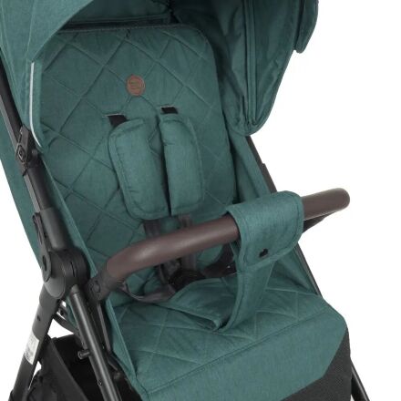 Коляска дитяча прогулянкова EL CAMINO OPTIMA ME 1083 Forest Green з дощовиком і москітною сіткою /Люн зелена