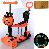 Самокат дитячий складаний iTrike JR 3-003-1-B MAXI 8 кольорів принт