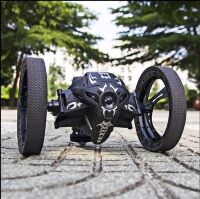 Машина трюкова 14.5 см RH803 стрибаючий автомобіль на радіо керуванні, світло, звук, USB зарядний, білий