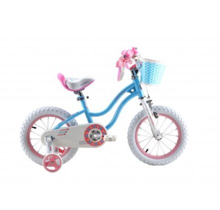 Дитячий двоколісний велосипед Royal Baby Stargirl RB16G-1 З Джерело: ht колеса 16 дюймів рама сталь блакитний