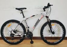 Спортивний алюмінієвий велосипед MTB Corso 73228 FIARO колеса 27.5 дюймів / Shimano 21 швидкість білий