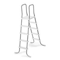 Сходи для басейнів Intex 28067 висота 132 див. Металева