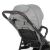 Коляска дитяча прогулянкова EL CAMINO OPTIMA ME 1083 Mirage Gray з дощовиком і москітною сіткою /ЛОН сіра