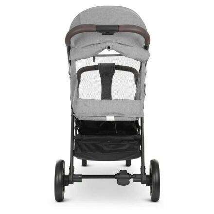 Коляска дитяча прогулянкова EL CAMINO OPTIMA ME 1083 Mirage Gray з дощовиком і москітною сіткою /ЛОН сіра