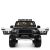 Дитячий двомісний електромобіль Джип машина Поліція M 4173EBLR-2 Ford Ranger ліцензійний / колір чорний**