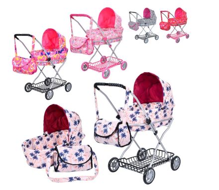 Коляска для ляльки класична залізна Melogo 93252види**