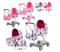 Коляска для ляльки класична залізна Melogo 93252види**