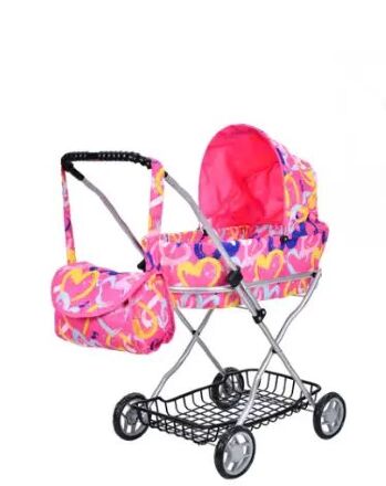 Коляска для ляльки класична залізна Melogo 93252види**