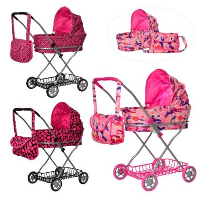 Коляска для ляльки класична залізна Melogo 93252види**