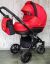 Коляска дитяча класична універсальна 2 в 1 MACAN Red червона