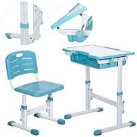 Багатофункціональна дитяча парта регульована Bambi M 3230-4 блакитна**