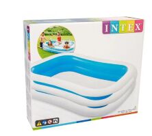Сімейний надувний басейн INTEX 56483 розмір 262-175-56 см/об'єм 769л