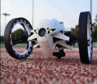 Машина трюкова 14.5 см RH803 стрибаючий автомобіль на радіо керуванні, світло, звук, USB зарядний, білий