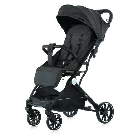 Дитяча алюмінієва прогулянкова коляска M 5727-1 FLASH Almost Black