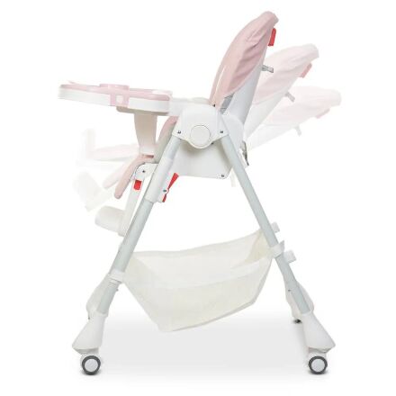 Стільчик для годування BAMBI M 3822 Baby Pink екокожа рожевий **