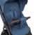 Коляска дитяча прогулянкова EL CAMINO OPTIMA ME 1083 Navy Blue з дощовиком і москітною сіткою /ЛОН блакитна