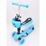 Самокат дитячий триколісний Best Scooter 4в1 блакитний***