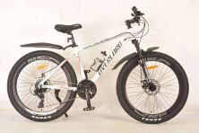 Гірський спортивний велосипед 26 дюймів S700 Mercury-OVERLORD / 24 швидкості / Shimano / з пляшкою / білий