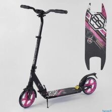 Алюмінієвий Самокат складаний Best Scooter 62825 з амортизаторами